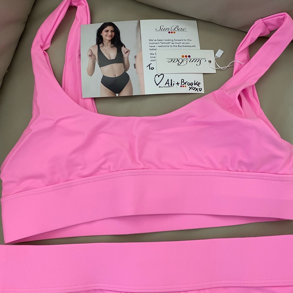 Sun Bae-Candy Bubble gum pink Bikini